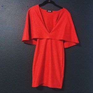 Missguided Cape Dress